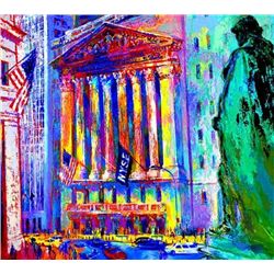 New York Stock Exchange Signed LE Neiman Art Print