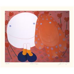 Mackenzie Thorpe 'With Dingo'