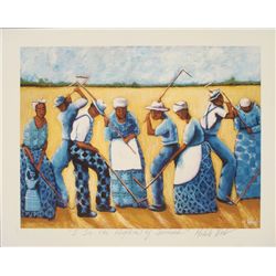 Michele Wood : I See the Rhythm of Spirituals Art Print