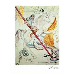 Salvador Dali Saint George and the Dragon Art Print