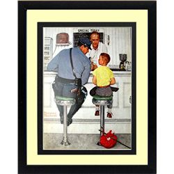 Norman Rockwell Runaway Framed Print