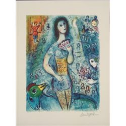 Marc Chagall : Circus Dancer Art Print