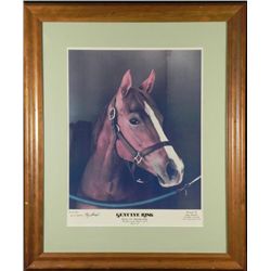 Tony Leonard Print Kentucky Derby Winner Genuine Risk