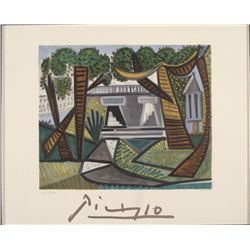 Pablo Picasso : Le Vert Egalant House Art Print