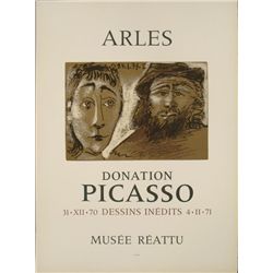 Pablo Picasso : Arles Donation Museum Exhibition Print