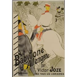 Henri de Toulouse-Lautrec : Babylone d'Allemagne Print