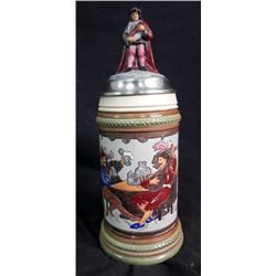 Alt-Grenzau Lidded German Post War Beer Stein