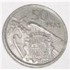 Image 1 : 1957 SPAIN *50-PTAS* COIN!! COIN CAME OUT OF SAFE!!