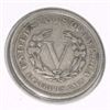 Image 2 : 1883 W/OUT CENTS *1ST YEAR* LIBERTY "V" NICKEL *RARE AU HIGH GRADE* RED BOOK VALUE IS $30.00+!!