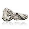 Image 2 : 14KT White Gold 1.87ctw Diamond Ring