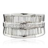 Image 1 : 18KT White Gold 2.37ctw Diamond Ring