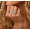 Image 2 : 18KT White Gold 5.15ctw Diamond Ring