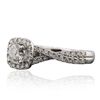 Image 2 : 14KT White Gold 1.00ctw Diamond Ring