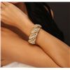 Image 2 : 18KT Yellow and White Gold 8.91ctw Diamond Bracelet
