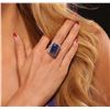 Image 1 : 14KT White Gold 13.03ct Tanzanite and Diamond Ring