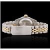 Image 2 : Ladies Rolex 14KT Yellow Gold DateJust 0.70ctw Diamond Wristwatch