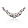 Image 4 : 18KT White Gold 8.81ctw Diamond Necklace