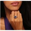 Image 1 : 14KT White Gold 3.28ct Tanzanite and Diamond Ring