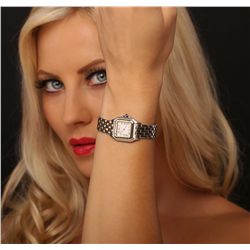 Ladies Cartier Two-Tone Panthere Wristwatch