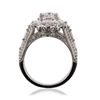 Image 2 : 18KT White Gold 2.34ctw Diamond Ring