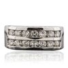 Image 3 : 14KT White Gold 1.25ctw Diamond Ring
