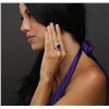 Image 2 : 14KT Yellow Gold 6.93ct Tanzanite and Diamond Ring