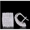 Image 2 : 14KT White Gold 2.34ctw Diamond Earrings