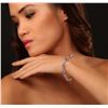 Image 1 : 14KT White Gold 5.94ctw Tanzanite and Diamond Bracelet