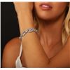 Image 1 : 18KT White Gold 4.00ctw Diamond Bracelet