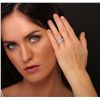 Image 3 : 14KT White Gold 0.54ctw Diamond Ring