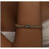 Image 5 : 14KT Yellow Gold 3.56ctw Diamond Bracelet