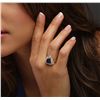 Image 5 : 14KT Yellow Gold 4.47ct Tanzanite and Diamond Ring