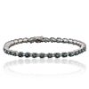 Image 3 : 14KT White Gold 5.44ctw Diamond Bracelet