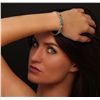 Image 2 : 14KT White Gold 1.63ctw Diamond Bangle