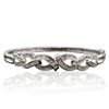 Image 3 : 14KT White Gold 1.63ctw Diamond Bangle