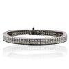 Image 3 : Platinum 7.77ctw Diamond Bracelet