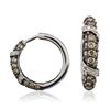 Image 2 : 14KT White Gold 0.70ctw Diamond Earrings