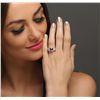 Image 1 : 14KT Yellow Gold 2.47ct Tanzanite and Diamond Ring
