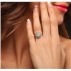 Image 1 : 14KT White Gold 1.81ctw Diamond Ring