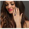 Image 1 : 14KT White Gold 2.61ct Tanzanite and Diamond Ring