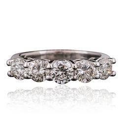 14KT White Gold 1.67ctw Diamond Ring