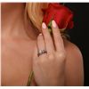 Image 1 : Platinum 1.20ctw Diamond Ring Wedding Set
