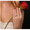 Image 2 : Platinum 1.20ctw Diamond Ring Wedding Set