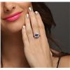 Image 2 : 14KT Rose Gold 2.63ct Tanzanite and Diamond Ring