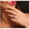 Image 4 : 14KT White Gold 1.37ctw Diamond Ring