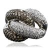 Image 3 : 14KT White Gold 4.98ctw Diamond Ring