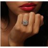 Image 1 : 14KT White Gold 1.54ctw Diamond Ring