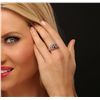Image 1 : 14KT Rose Gold 3.74ct Morganite and Diamond Ring