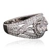 Image 2 : 18KT White Gold 2.05ctw Diamond Ring