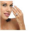 Image 2 : 18KT White Gold 3.48ctw Diamond Ring
